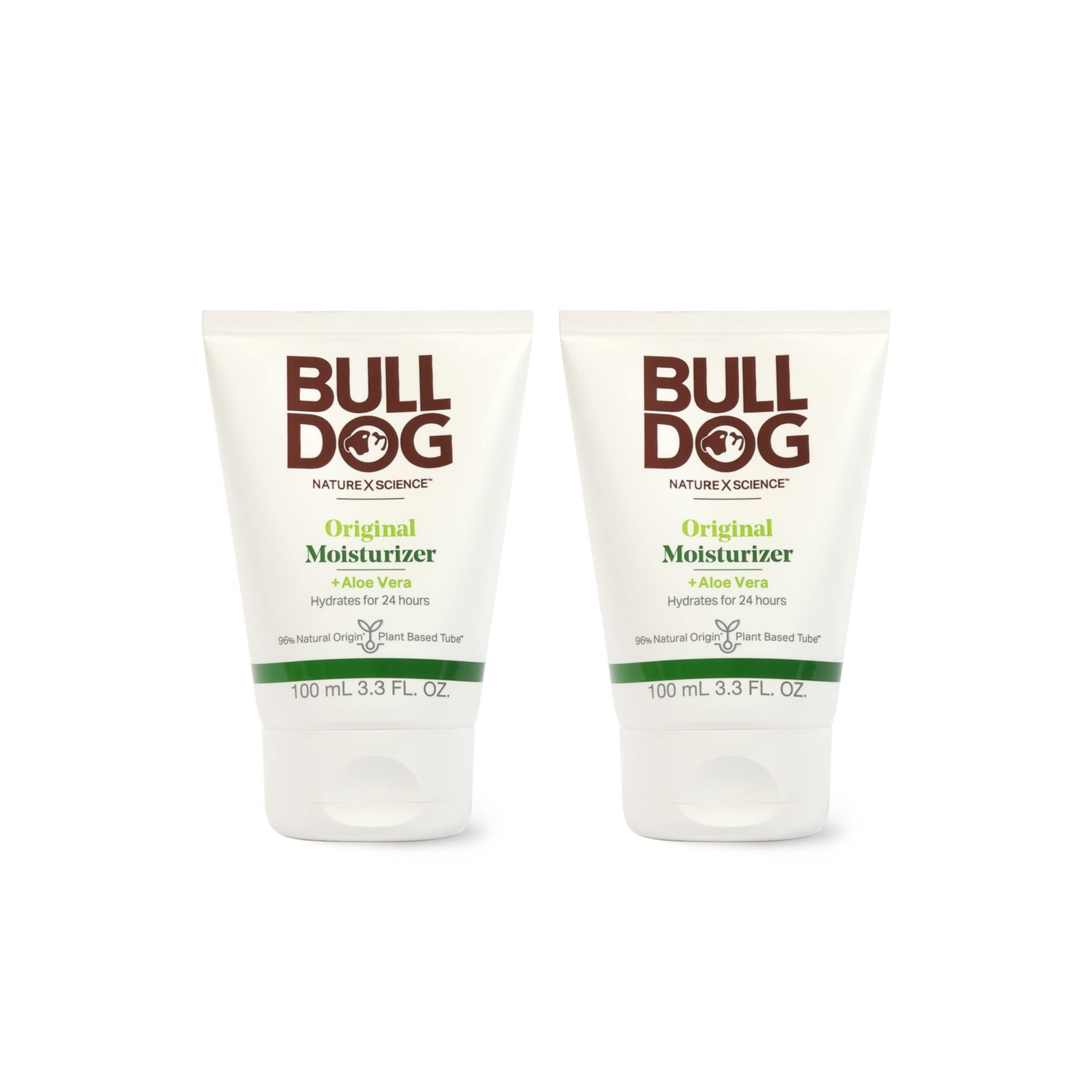 Bulldog Original, crème visage pack double, hydratation pratique.