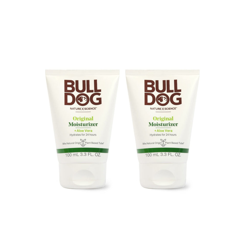 Bulldog Original, crème visage pack double, hydratation pratique.