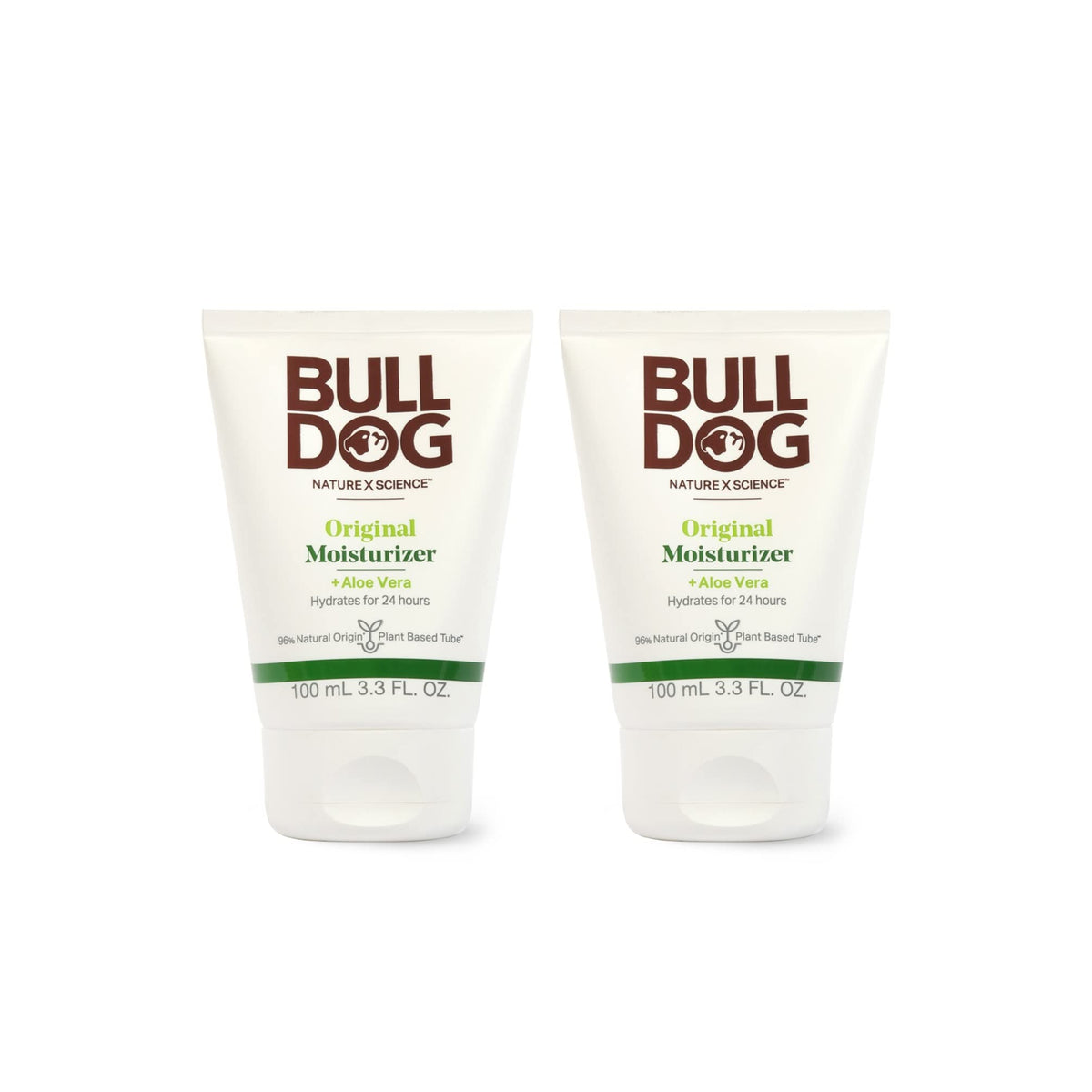 Bulldog Original, crème visage pack double, hydratation pratique.