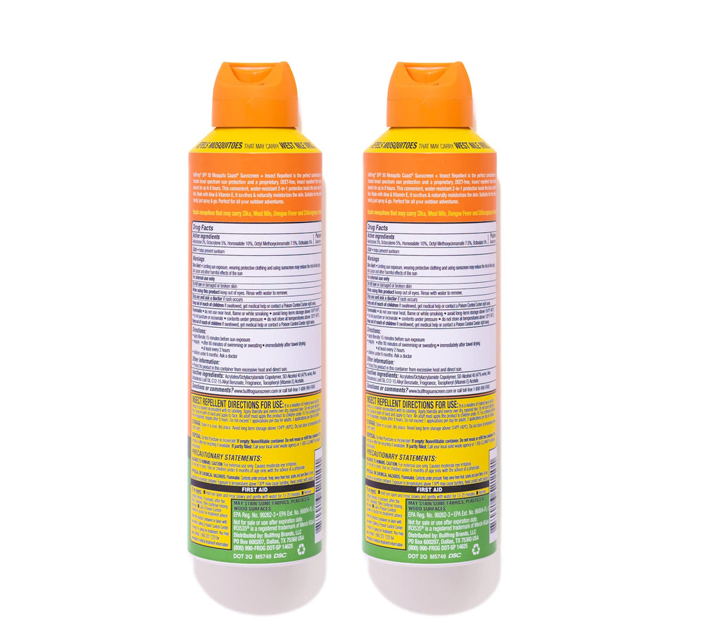 Bullfrog Mosquito Coast 2 bouteilles – duo pratique pour sorties en plein air.