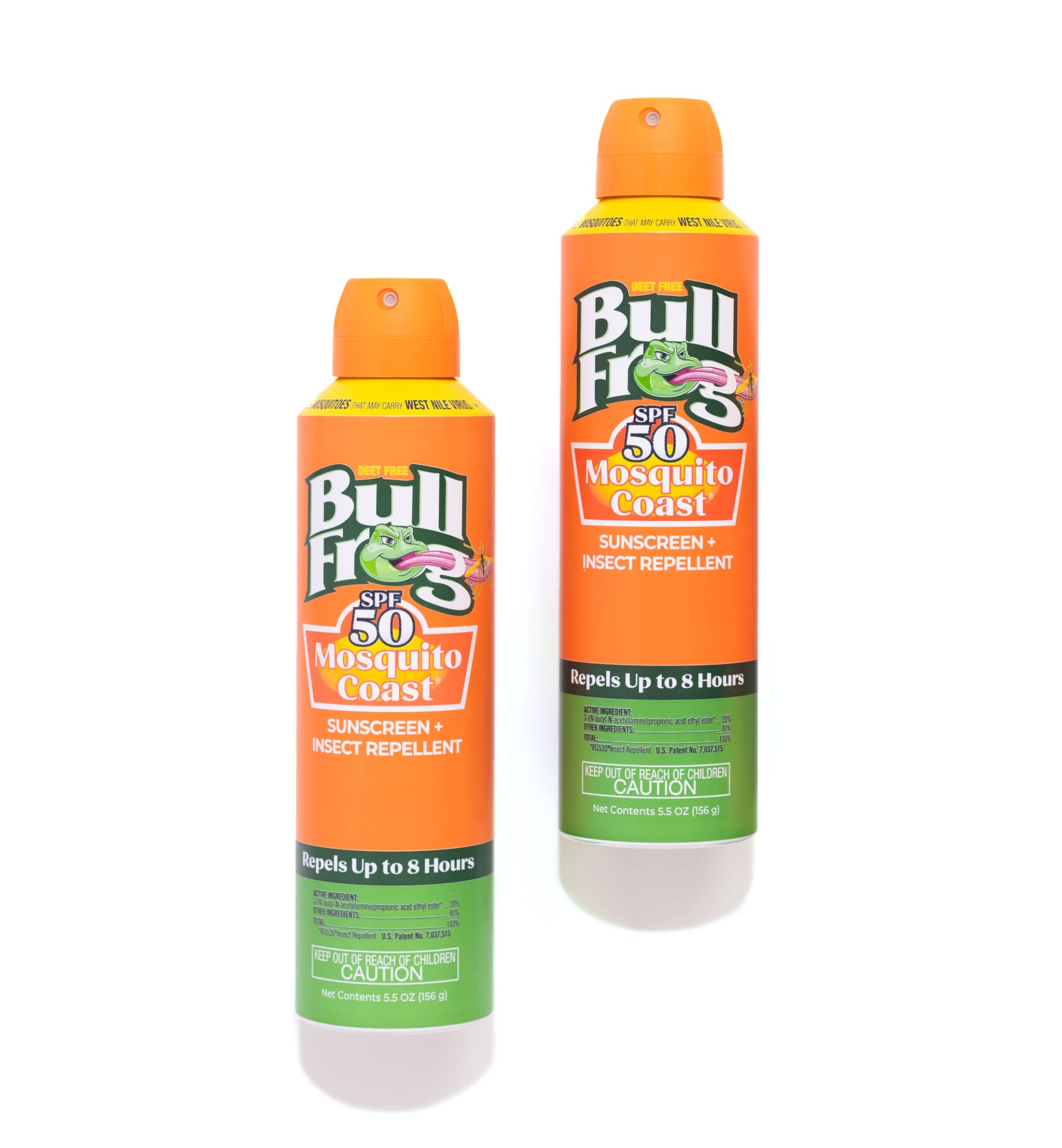 Bullfrog Mosquito Coast spray solaire en action lors d’activités extérieures.