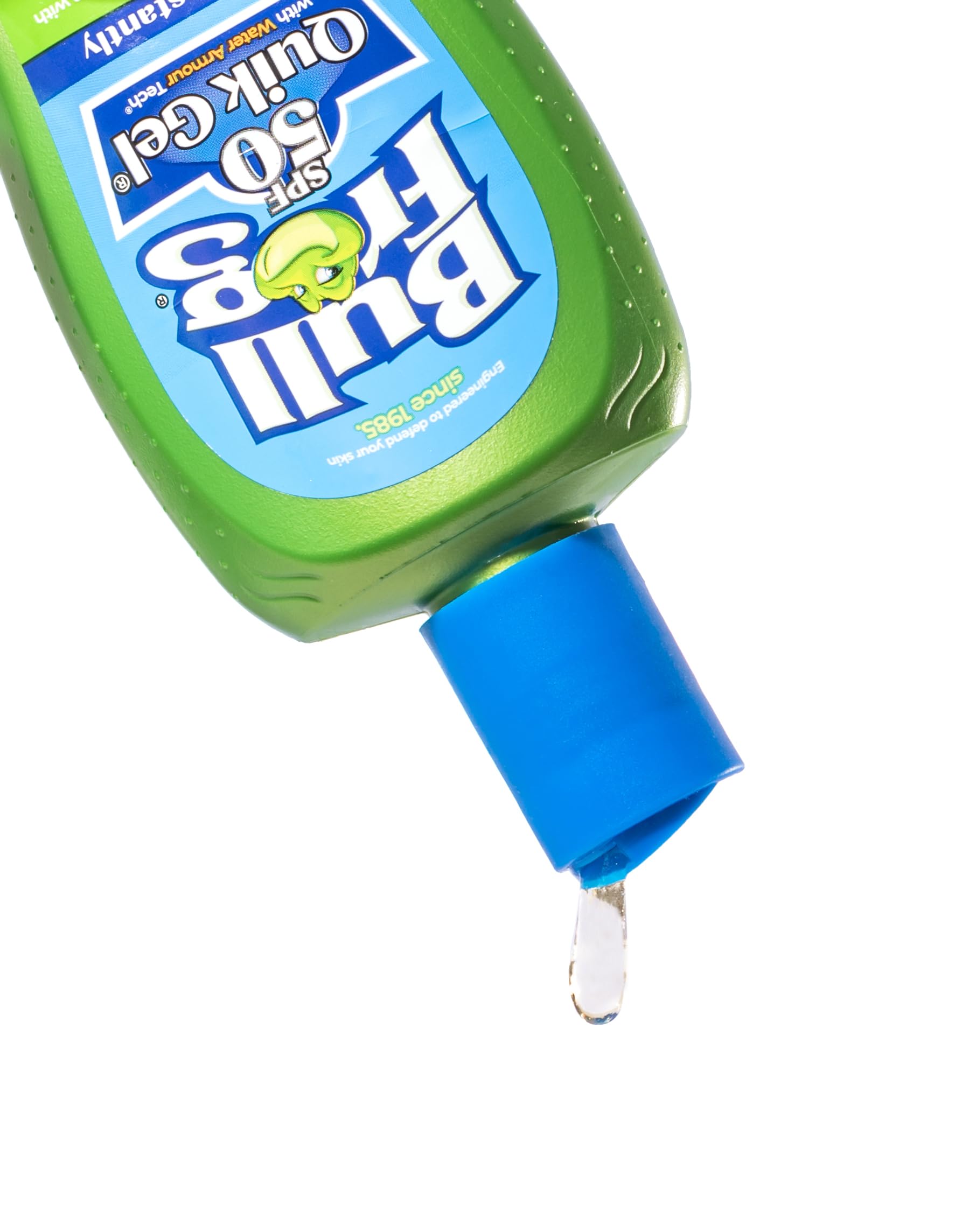 Bullfrog Quik Gel hydratation non grasse – peau fraîche sans brillance.