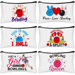 Pochettes maquillage Bowling Bulyoou, six modèles, rangement élégant et pratique.