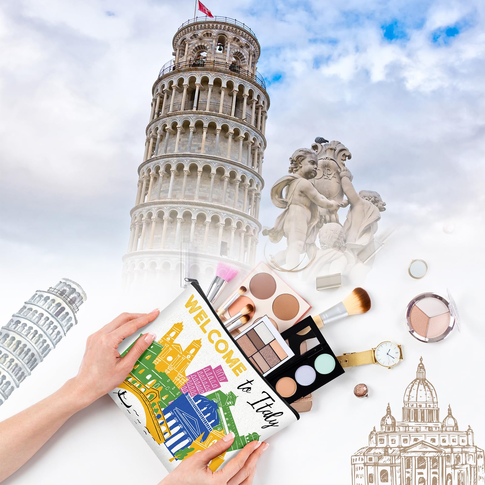 Etui cadeau Bulyoou Italie, design artistique et utile comme souvenir