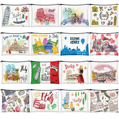 Trousse cosmétique Bulyoou Italie, format compact pour voyages et usage quotidien