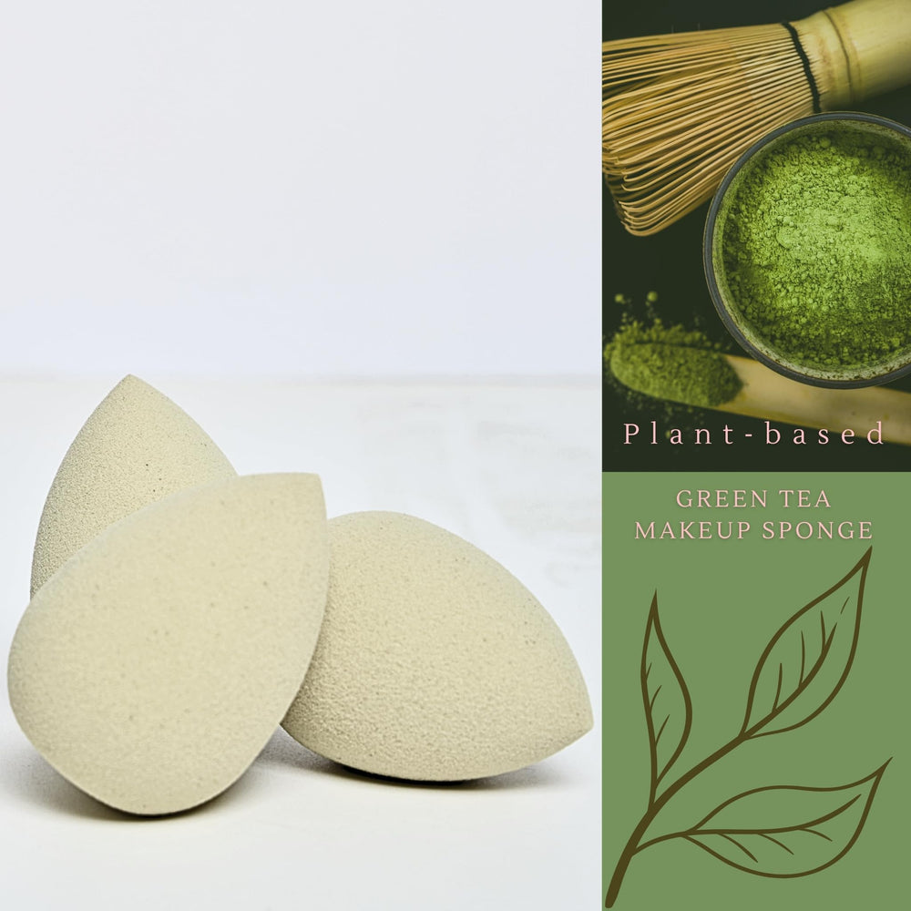Éponge Bumfuzz biodégradable prête pour un maquillage respectueux de l'environnement.