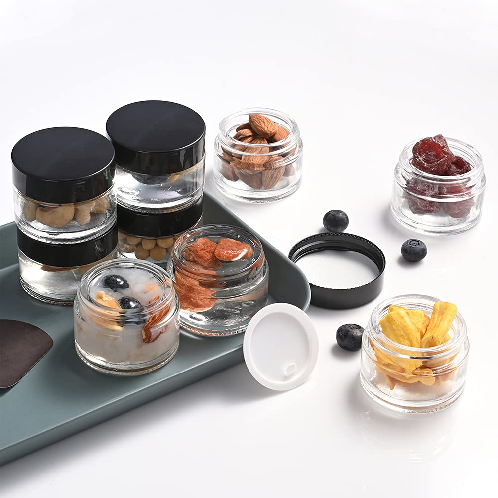Bumobum ensemble de 48 bocaux en verre, solution économique pour petites séries.