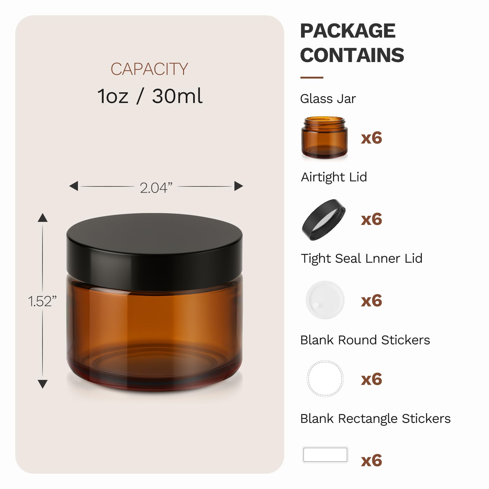 Verre ambré Bumobum 1oz, épaisseur renforcée, résiste mieux aux chocs.