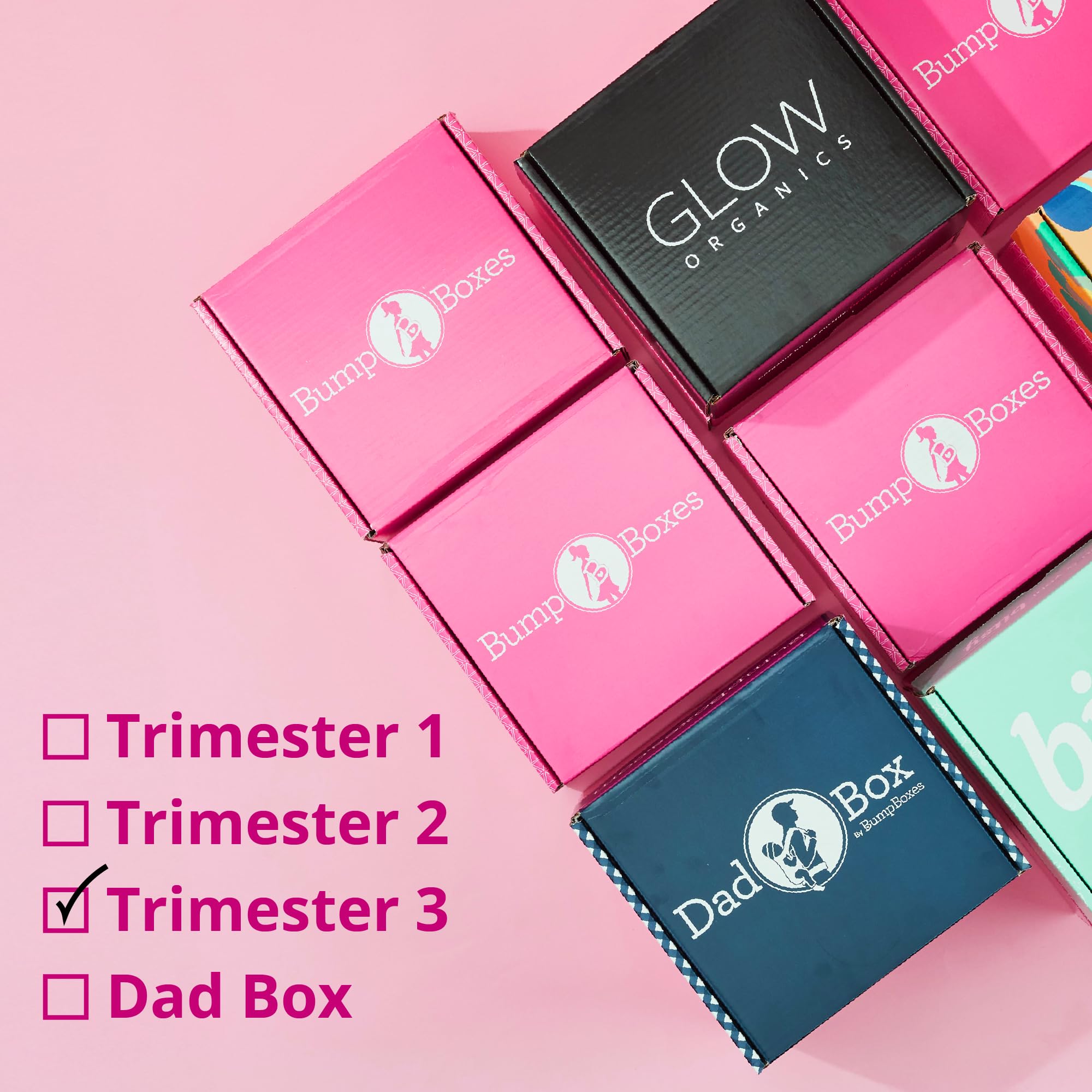 Bump Boxes ensemble cadeau postpartum pour les premiers mois