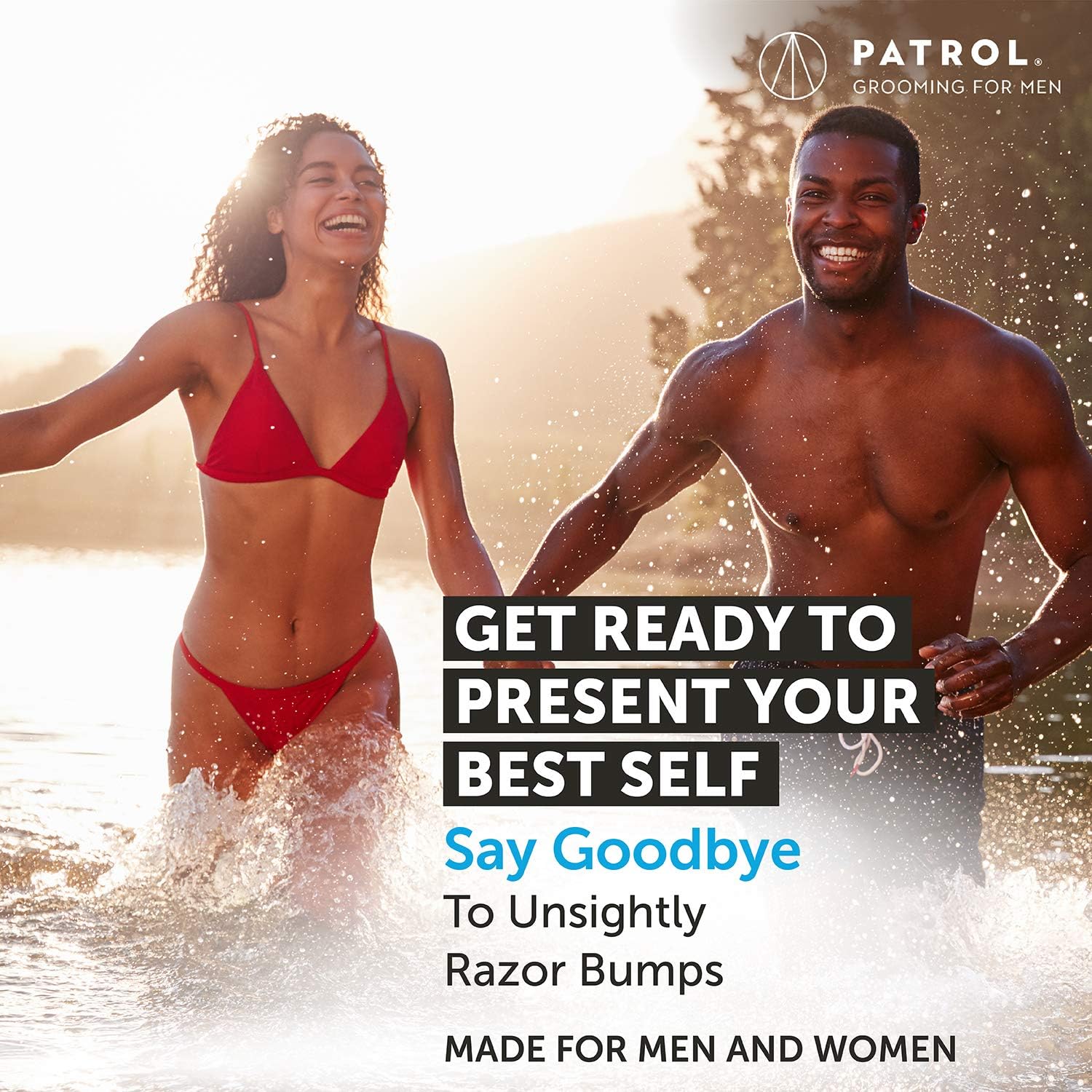 Bump Patrol pour femmes, après-rasage des aisselles et des jambes sans coupures