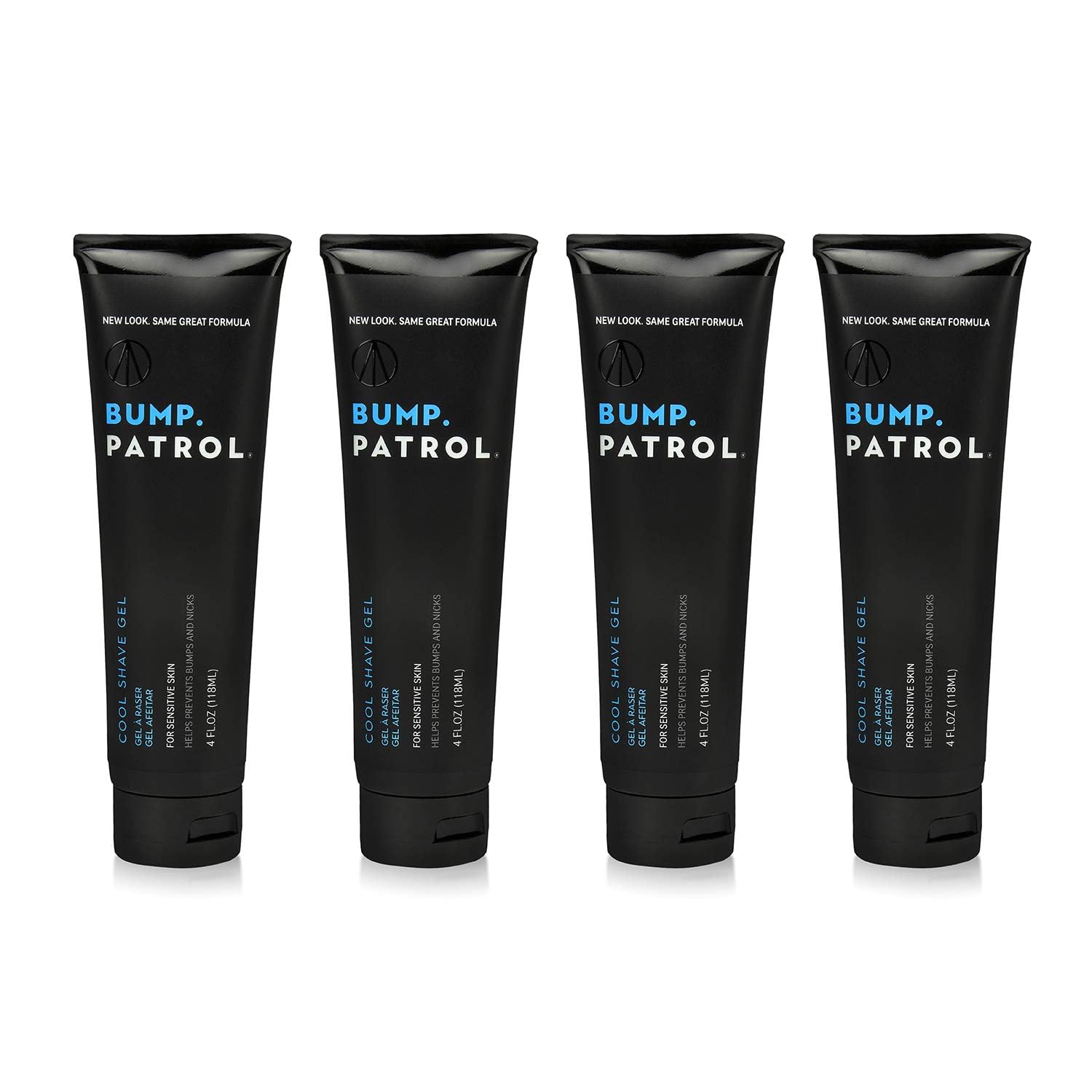 Bump Patrol gel rasage clair menthol, glisse agréable pour peau sensible