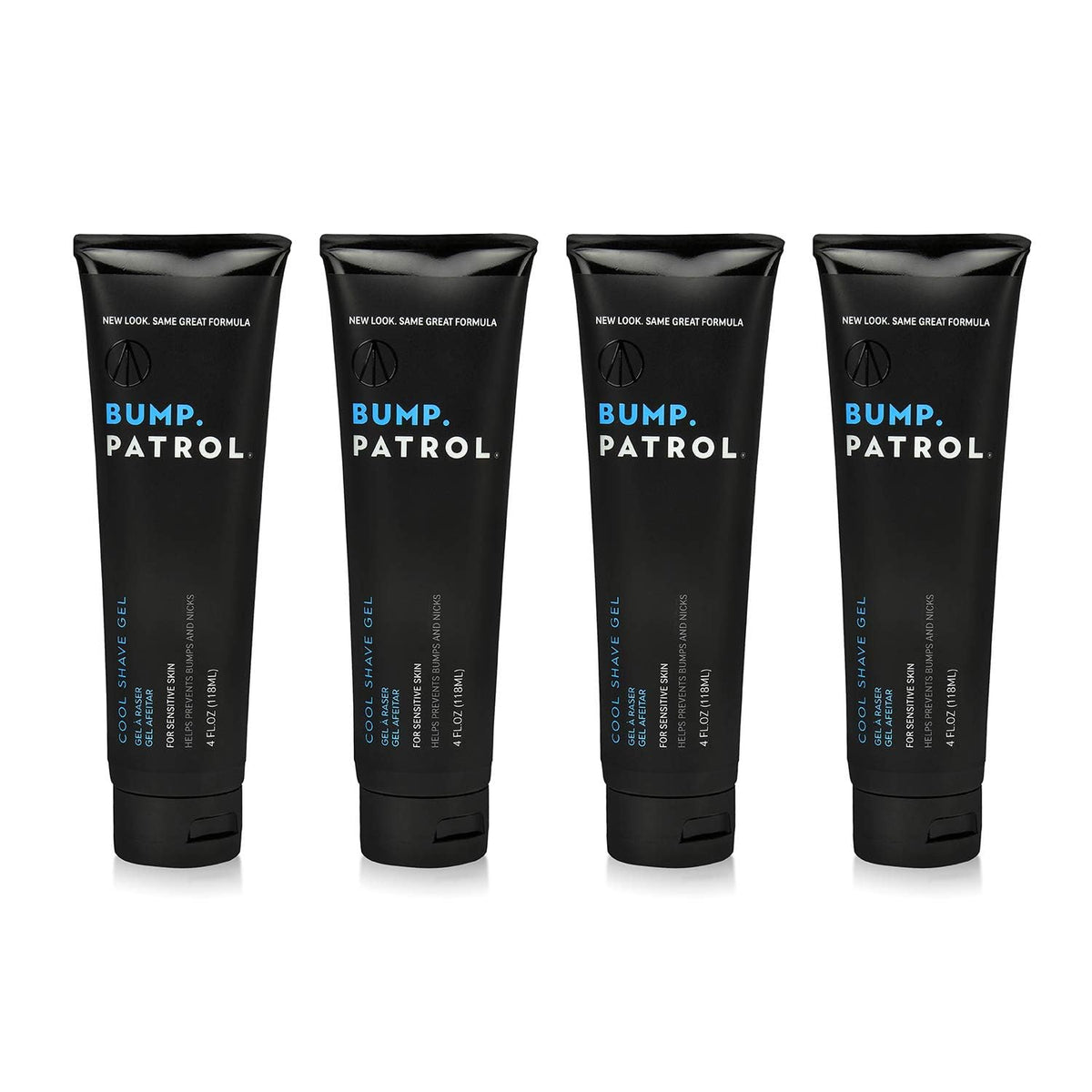 Bump Patrol gel rasage clair menthol, glisse agréable pour peau sensible