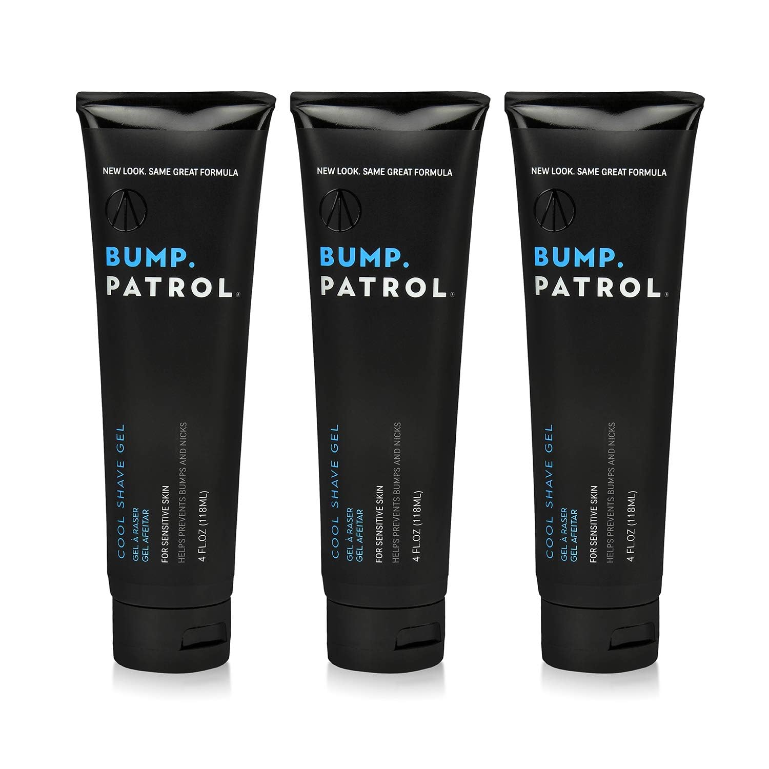 Bump Patrol gel de rasage translucide pour glisse précise et visibilité pendant le rasage