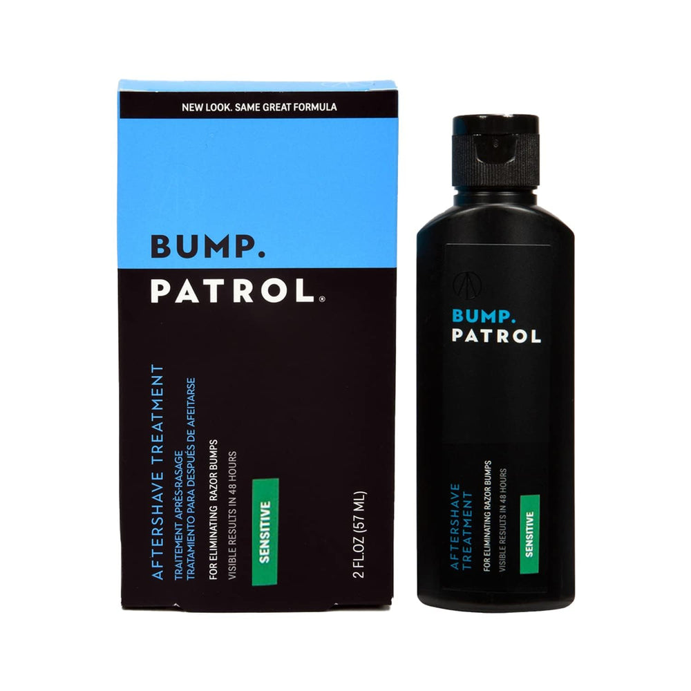 Bump Patrol Sensitive Strength après-rasage, bouteille 2 oz, soin apaisant après rasage