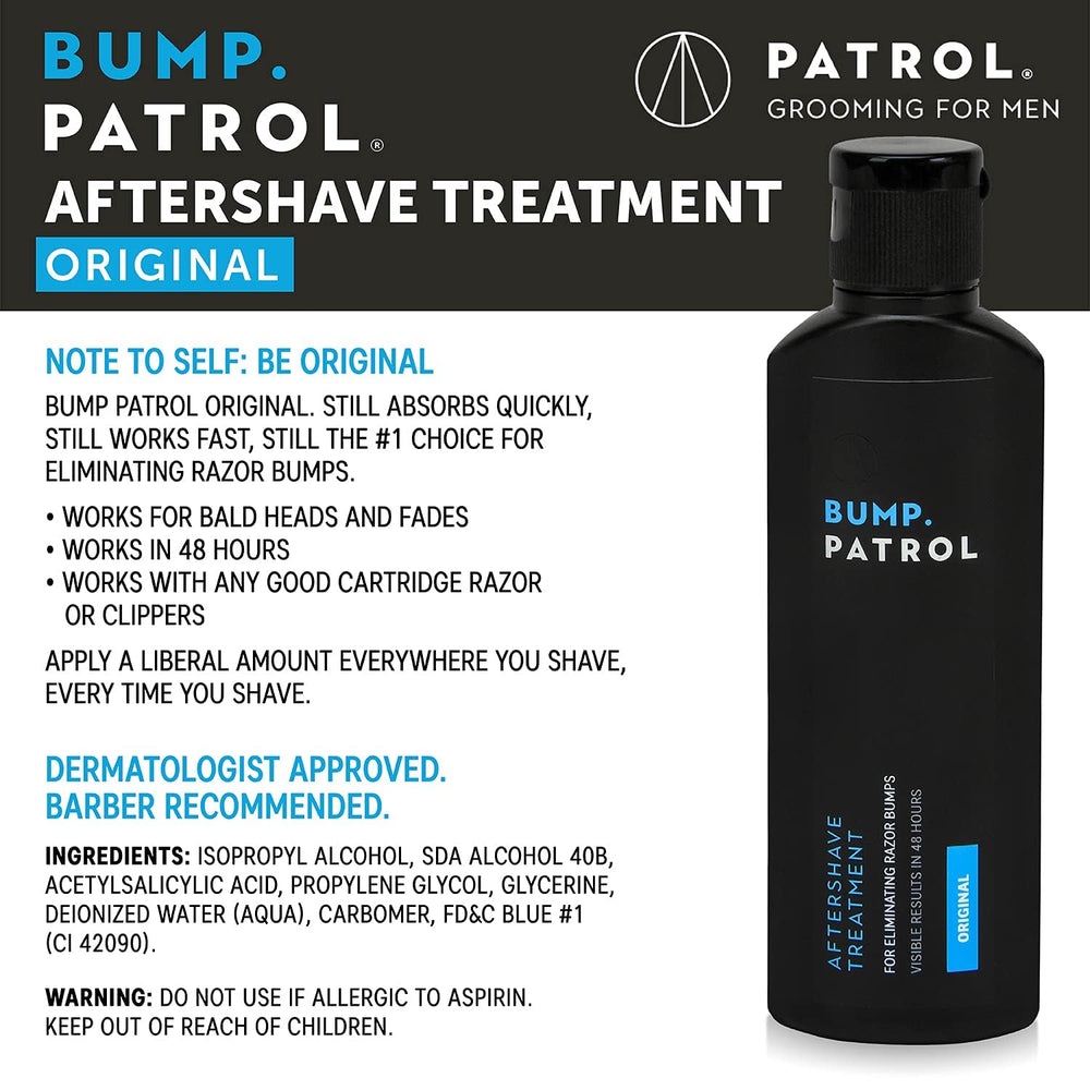 Bump Patrol sérum – flacon compact pour usage discret et pratique