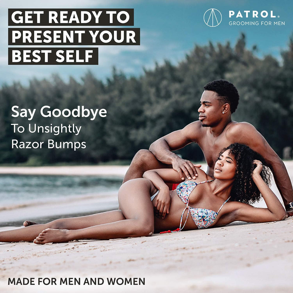 Peau hydratée après utilisation du sérum Bump Patrol