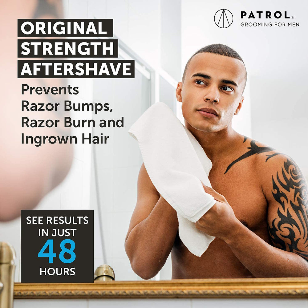 Usage quotidien du sérum Bump Patrol pour réduire les irritations