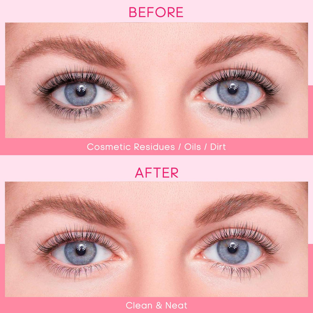 50 brosses roses pour mascara Buqikma – application douce et précise