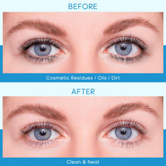 Bouteille de rinçage pratique pour éliminer les résidus et optimiser l'hygiène des cils