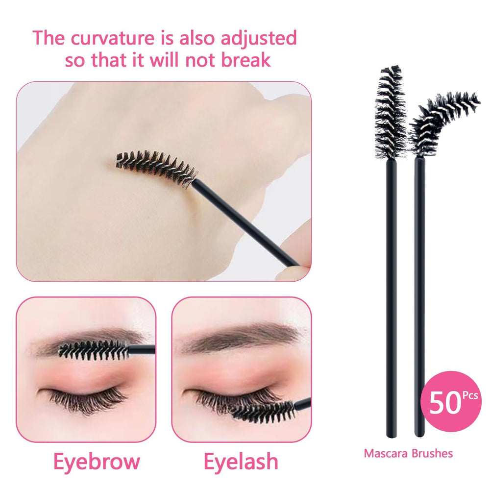 Buqikma Ensemble soin cils, kit complet pour entretien