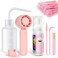 Buqikma shampoing-cils 60ml – nettoie les extensions et rafraîchit les cils