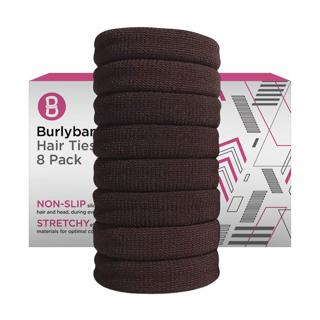 Burlybands attaches-cheveux grande sans couture pour cheveux épais et volumineux.