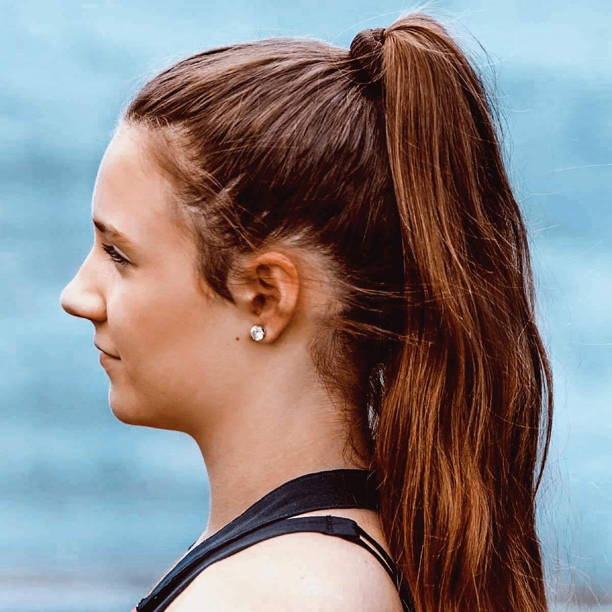 Burlybands elastique doux qui protège les cheveux sans dommages.
