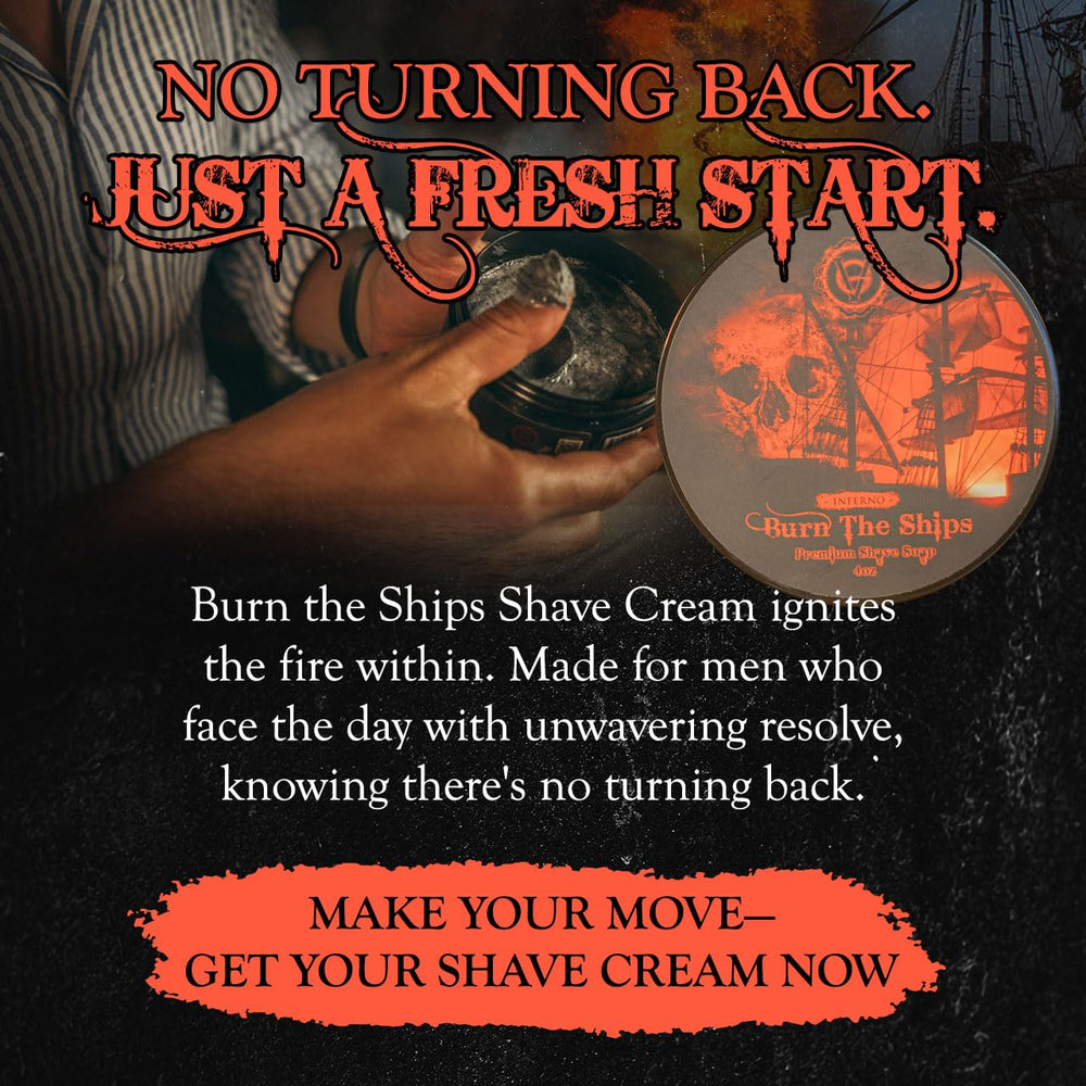 Parfum masculin Inferno Burn The Ships, arôme frais et durable