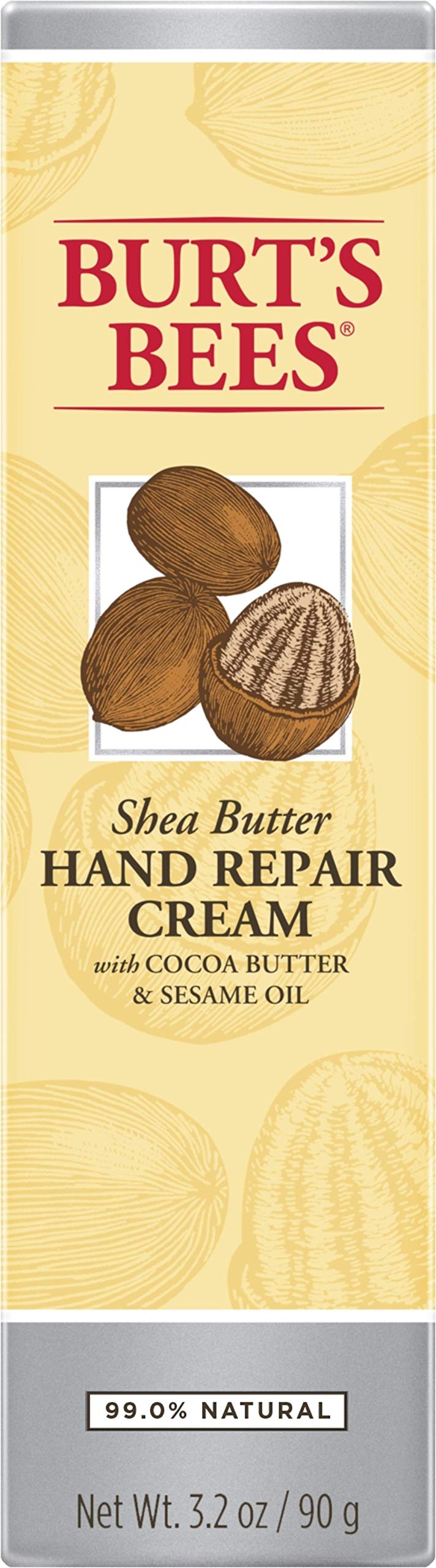 Absorption rapide de la crème Burt's Bees pour mains non grasses