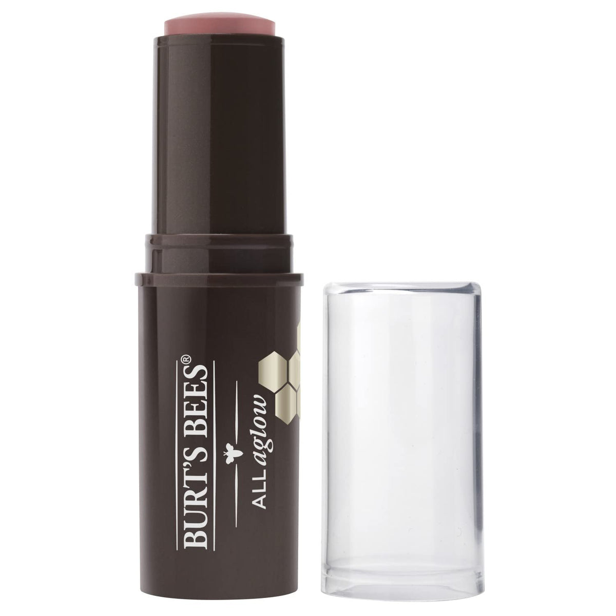 Burts Bees All Aglow bâton lèvres et joues Suez Sands pour un éclat naturel et hydratant.