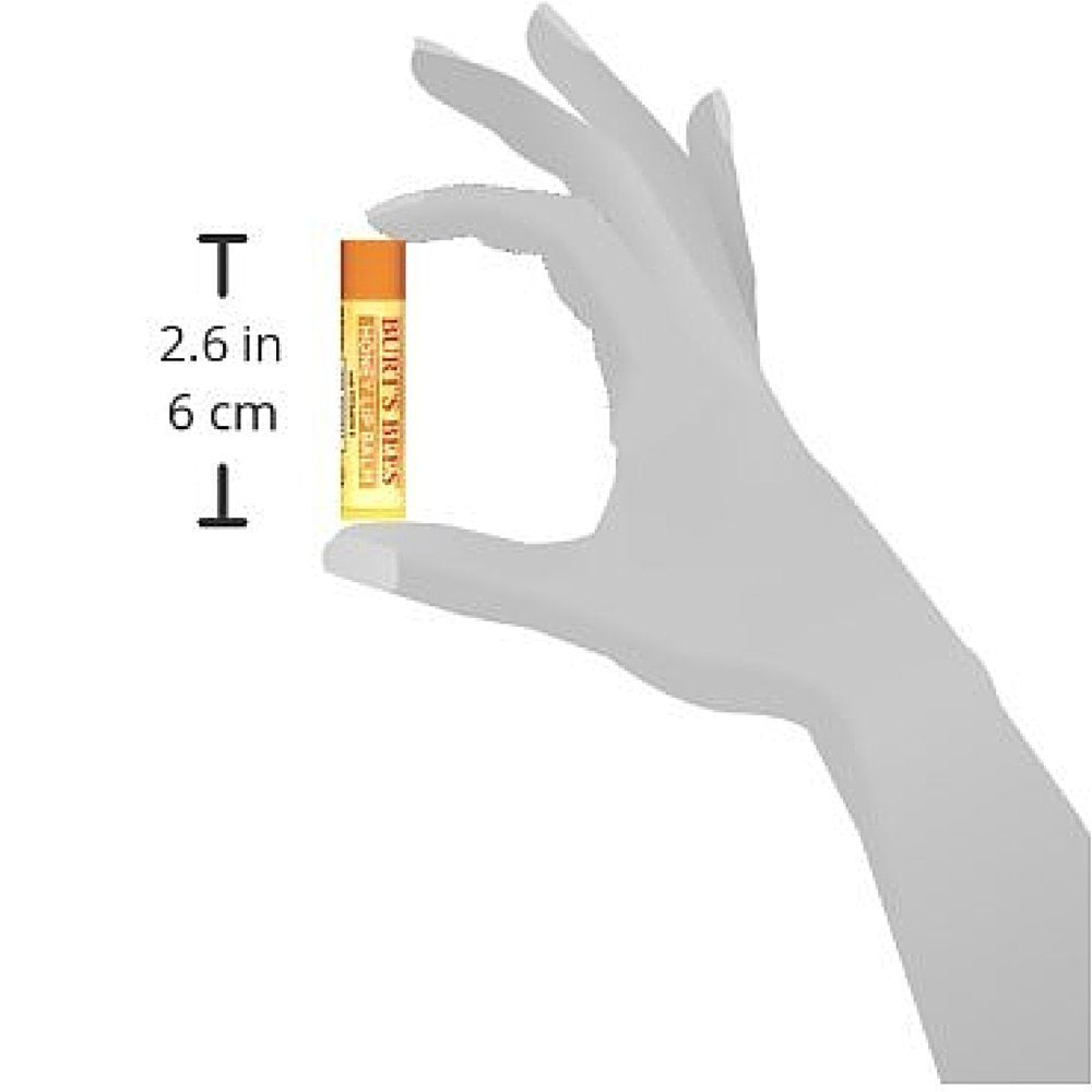 Baume à lèvres Burt's Bees au miel, bâtonnet compact pour hydrater en déplacement.