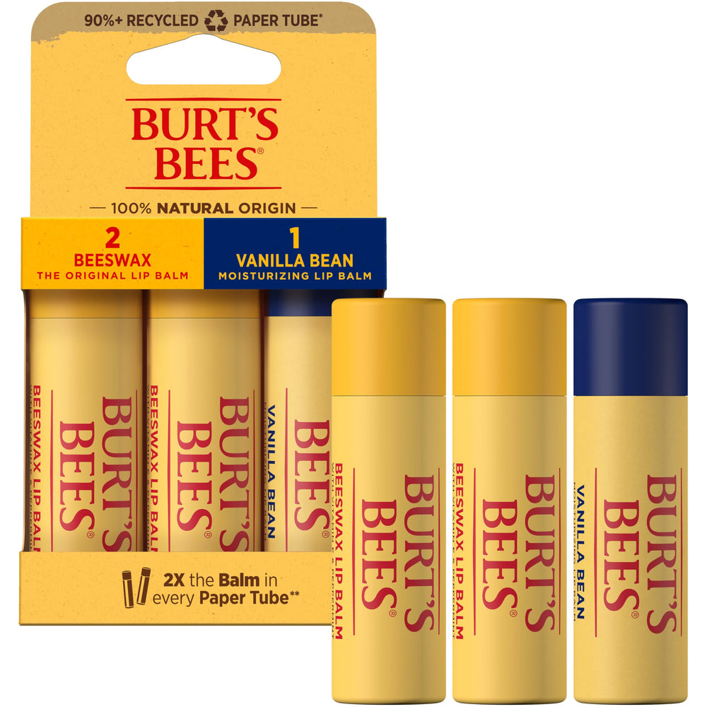 Baume Burt's Bees compact et portable, idéal pour la poche