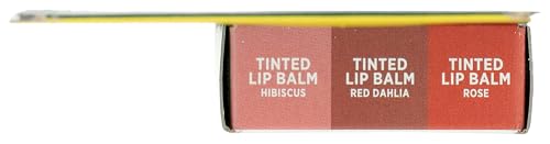 Baume Burt's Bees minis avec indication biologique et sans cruauté.
