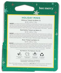 Écrin cadeau Burt's Bees minis, prêt à offrir et à emporter.