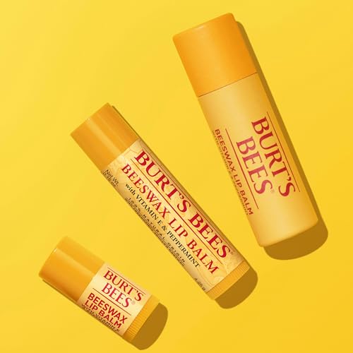 Burt's Bees baume-levres-pack-de-12: lot économique pour la maison et le bureau.