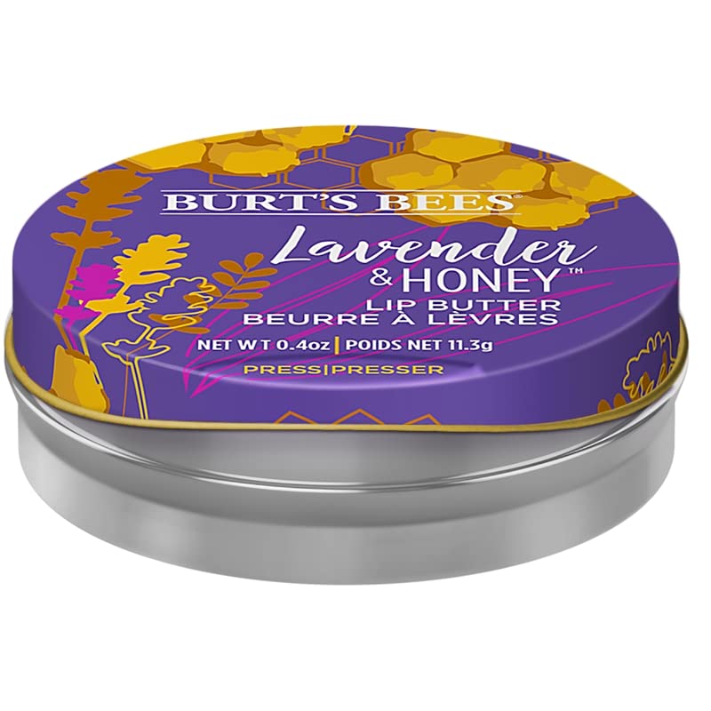 Emballage compact Burt's Bees 0,4 oz, pratique à transporter.