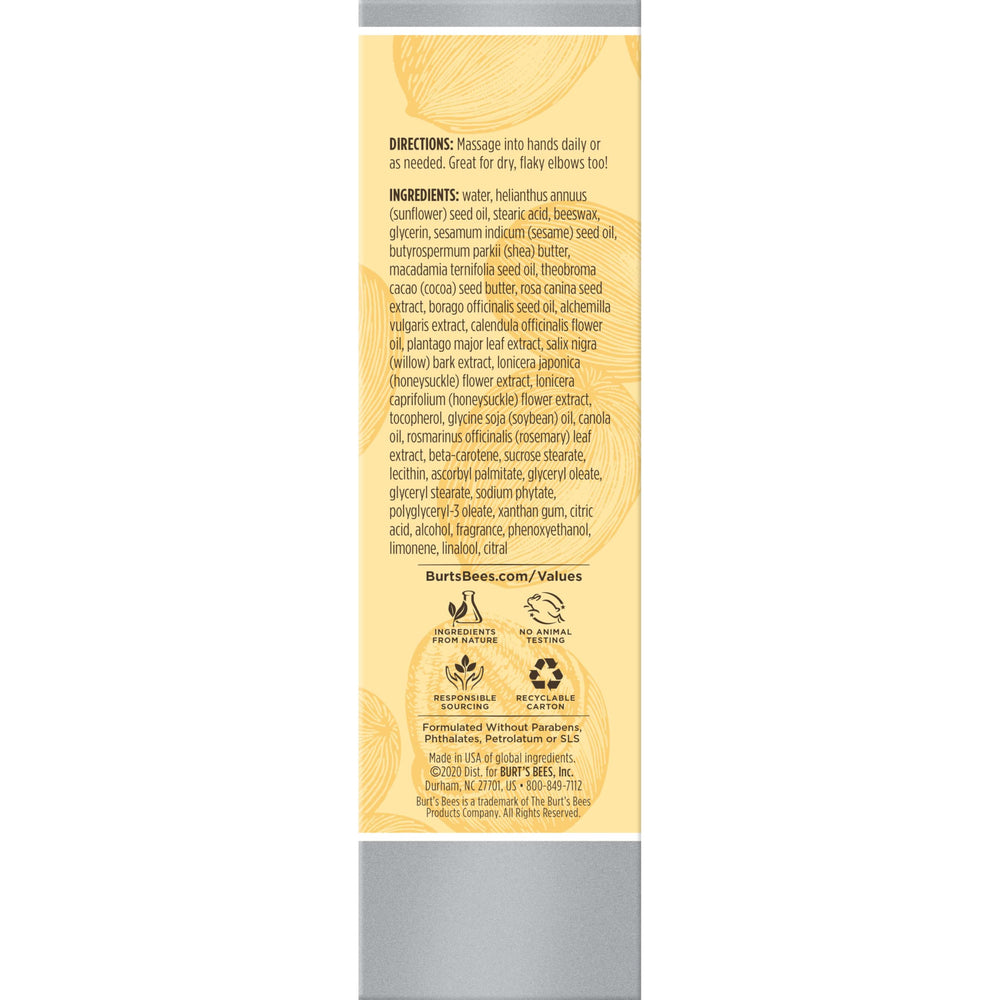 Avant-après Burt's Bees, peau plus douce après application