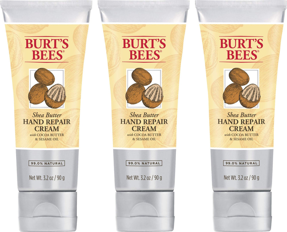 Crème Burt's Bees main au karité, texture riche nourrissante pour des mains douces