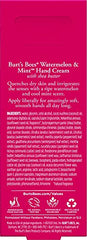 Application facile Burt's Bees Melon Menthe, absorption rapide et agréable.