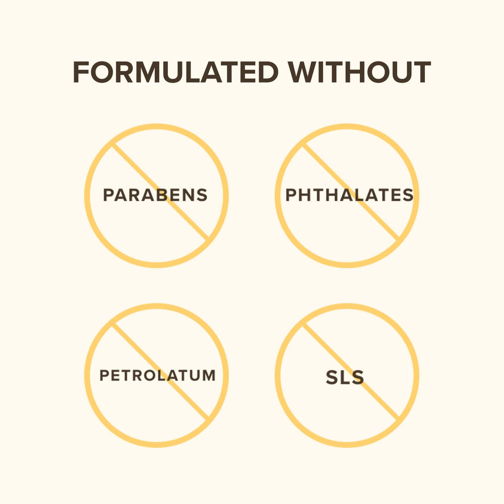 Ingrédients naturels Burt's Bees Melon Menthe, soin simple et respectueux de la peau.