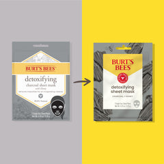 Burt's Bees Détox Charbon Masque application visage simple et rapide