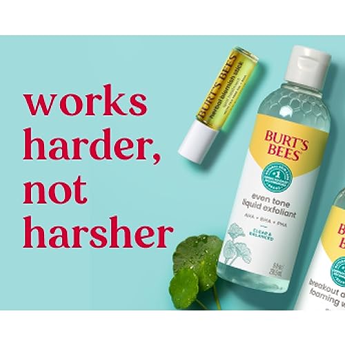 Burt's Bees Exfoliant Visage Liquide: intégration facile dans la routine