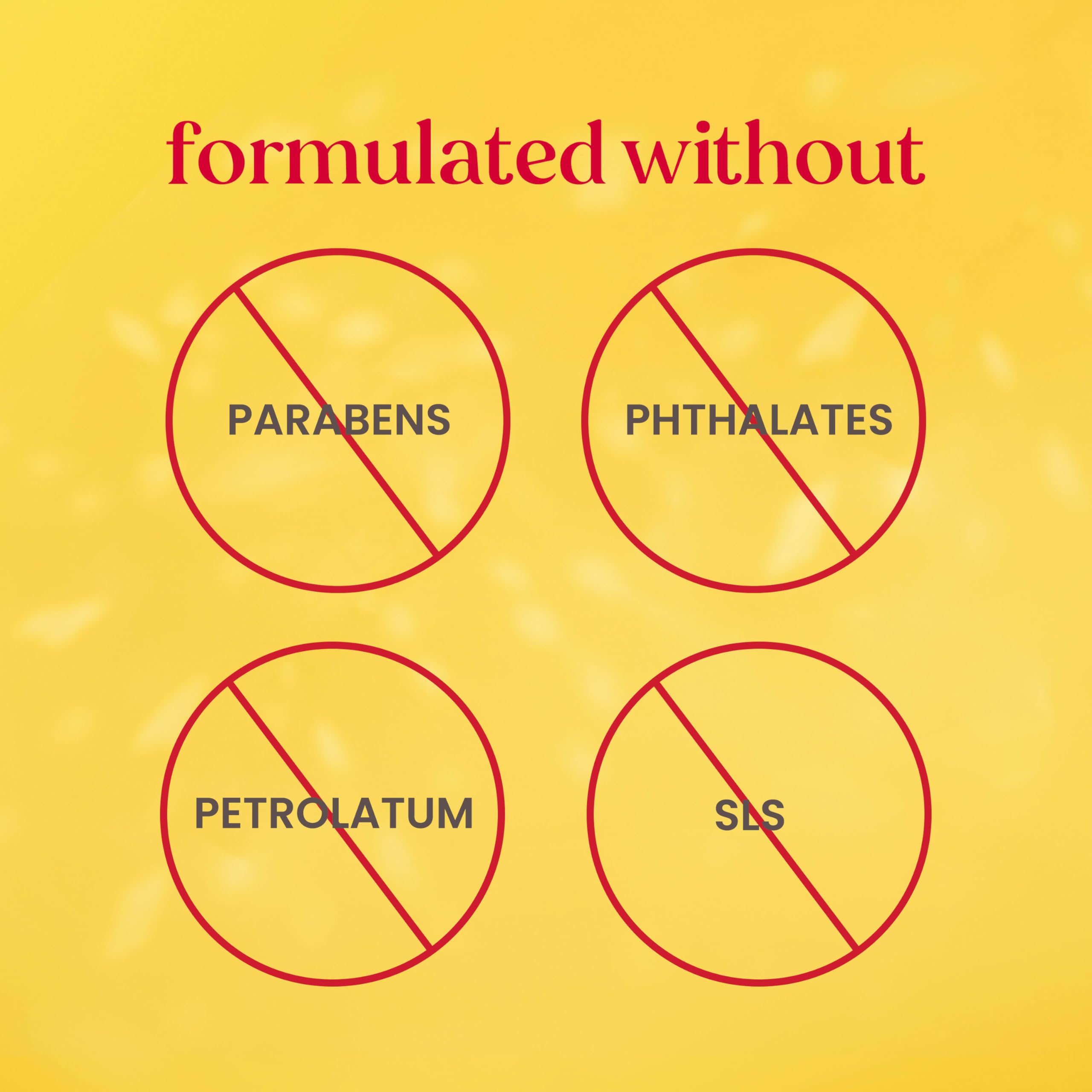 Ingrédients naturels sans parabènes chez Burt's Bees.