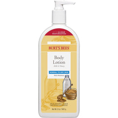 Burt's Bees Lait et Miel Crème Corps – application douce et hydratante.