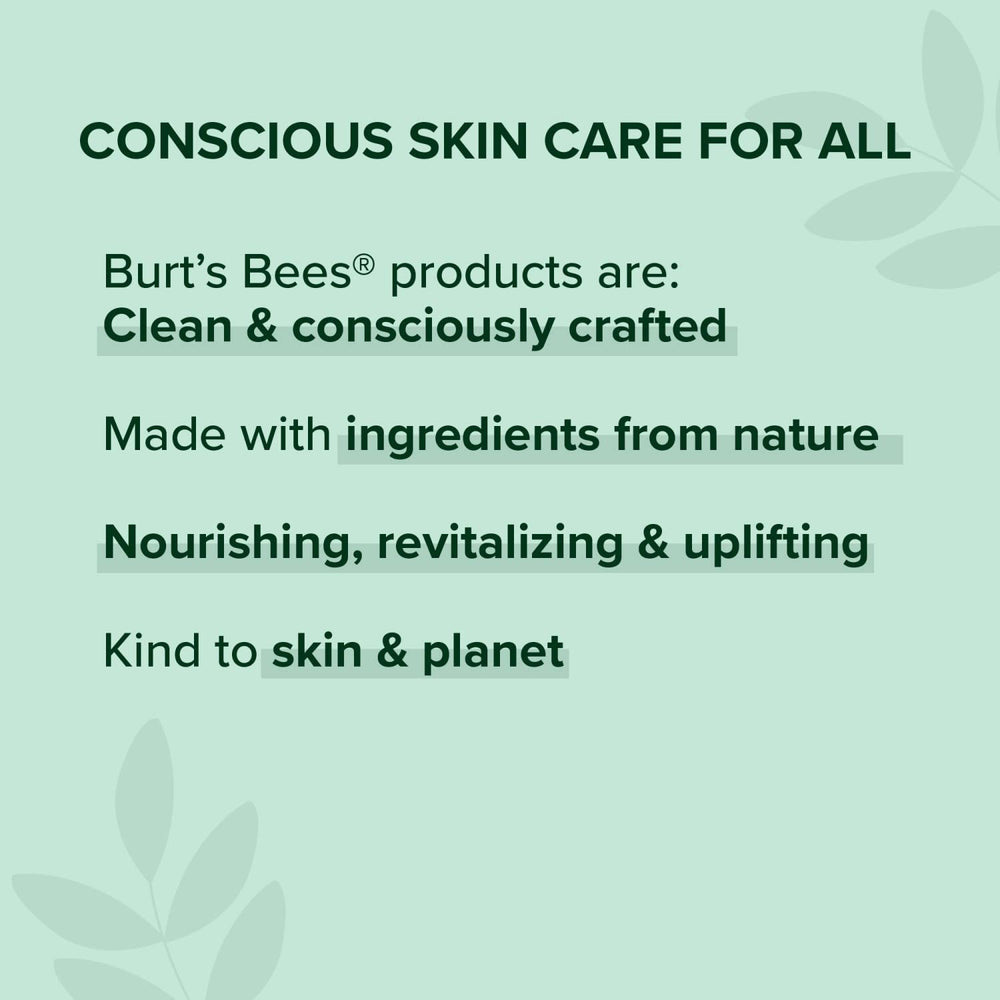 Emballage simple et pratique Burt's Bees Lait et Miel Crème Corps.