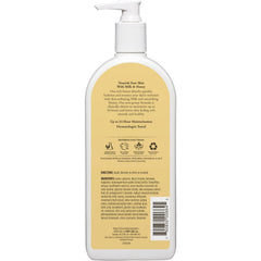 Texture non grasse Burt's Bees Lait et Miel Crème Corps s’absorbe rapidement.