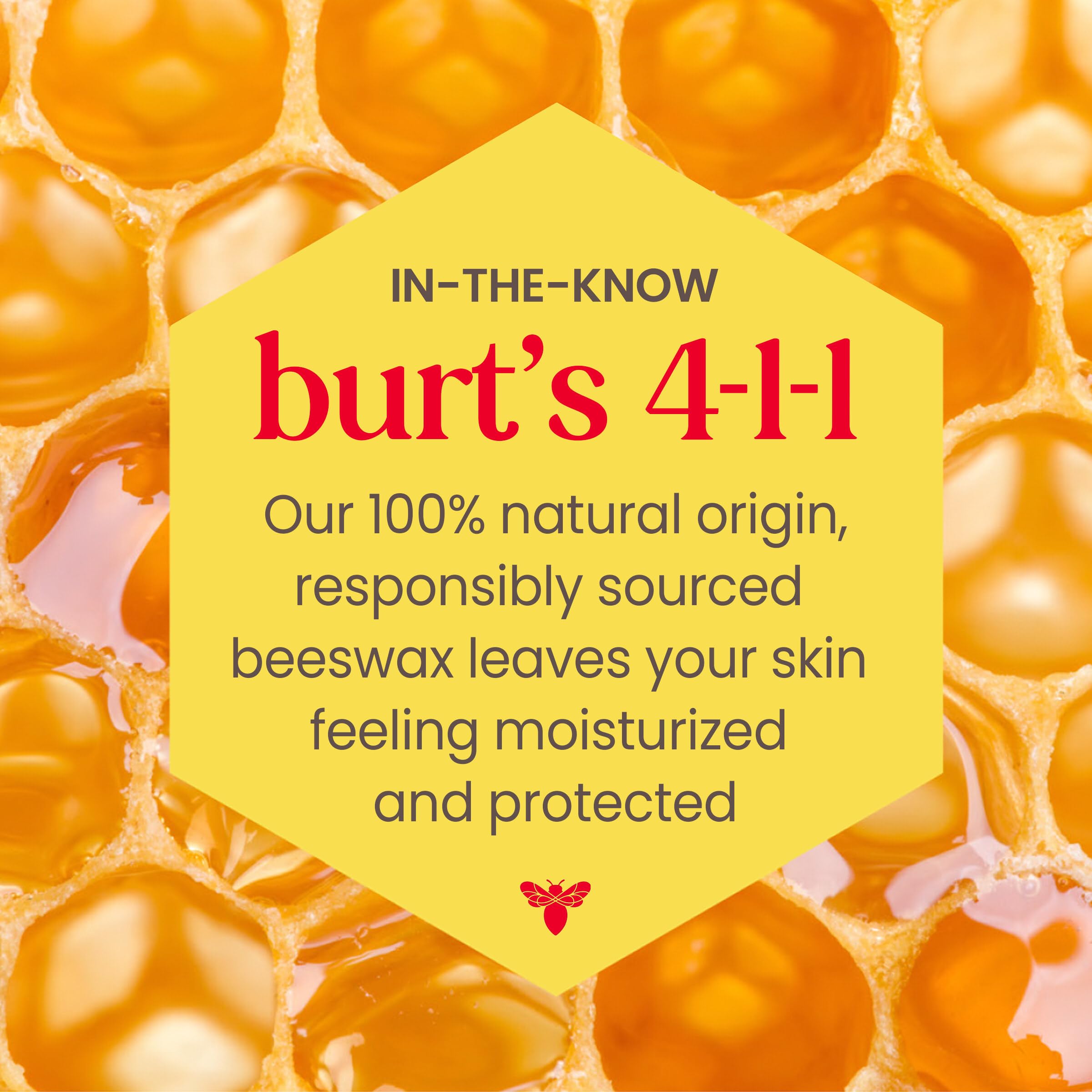 Burt's Bees Lèvres scintillantes Pivoine emballage recyclable, choix éco-responsable.