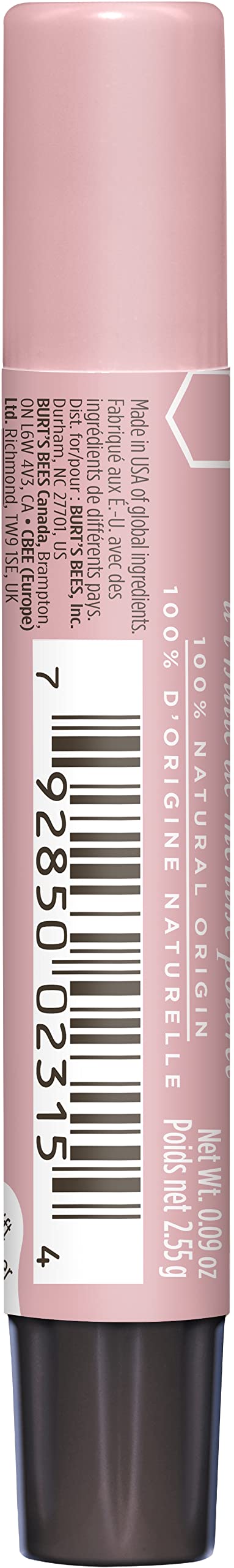 Burt's Bees Lip Shimmer hydratation des lèvres avec beurre de karité et cire d abeille.