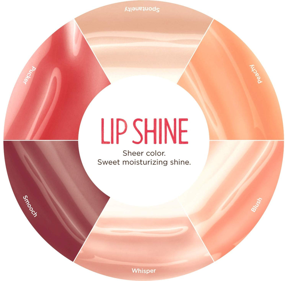 Burt's Bees Lip Shine Spontanéité — huile tournesol douce pour nourrir et protéger.