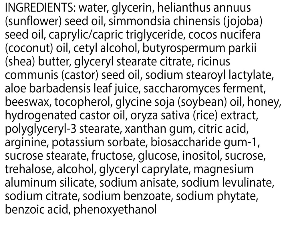 Formule Burt's Bees sans parabènes, phtalates et SLS.